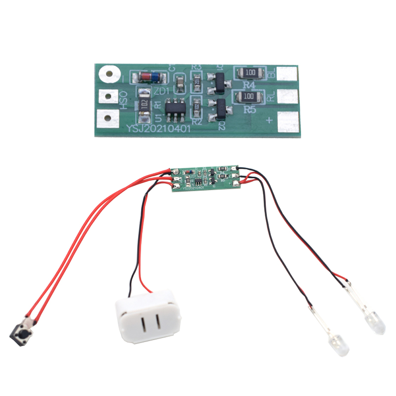 Drone Battery Alarm - 3-12 В стробоскопический мигающий модуль, красный,