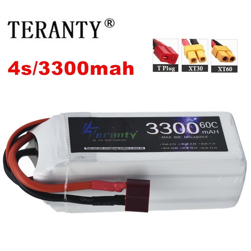 Drone Battery Connector - Аккумуляторная батарея LiPo 4S 3300 мАч