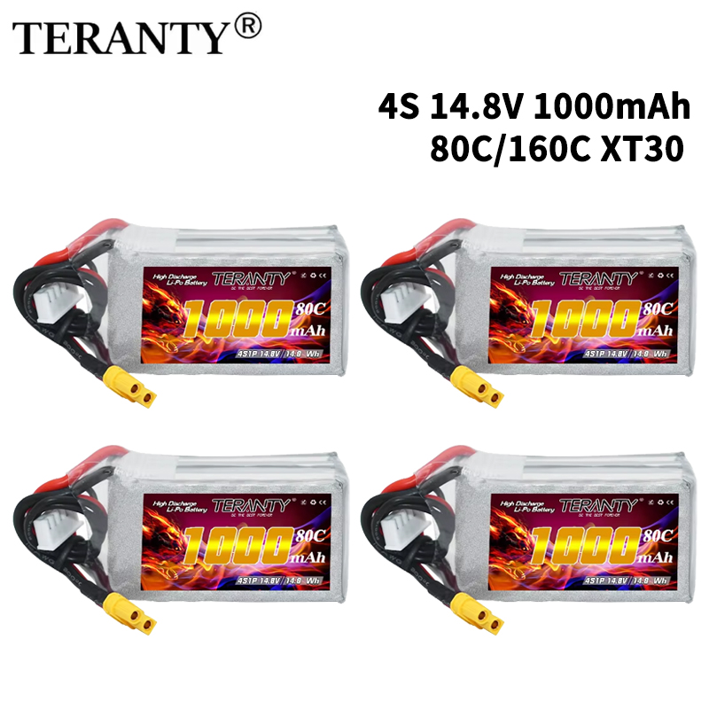 Drone Battery Plate - Аккумулятор LiPo TERANTY 4S 1000 мАч