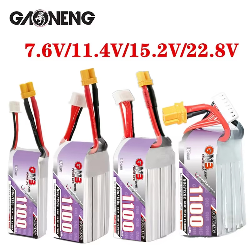 Drone Battery Connector - GNB 1100 мАч 2S 3S 4S