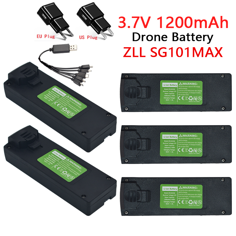 Drone Battery Balance Charger - Аккумулятор LiPo 3.7V 1200mAh SG101 MAX