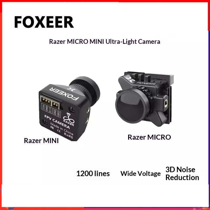 FPV-камера FOXEER Razer MICRO  – обзор и цена Drone Battery High Voltage