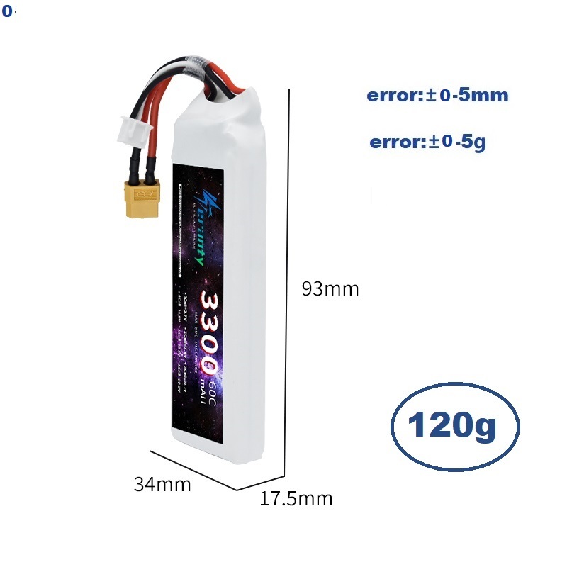 2S 7,4 В LiPo аккумулятор 3300 – обзор и цена Drone Battery Connector