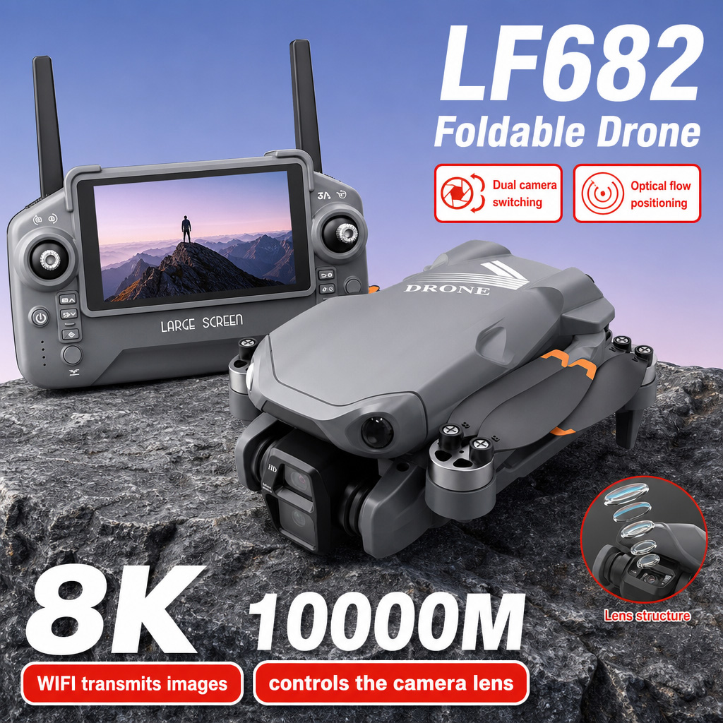 Дрон для аэрофотосъемки LF682  – обзор и цена Drone Battery Smart