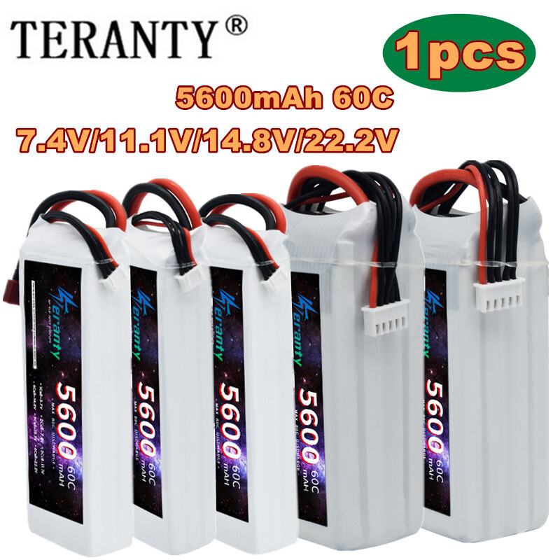 TERANTY 5600MAH 60C 2S 3S 4S 6 – обзор и цена Drone Battery 6S