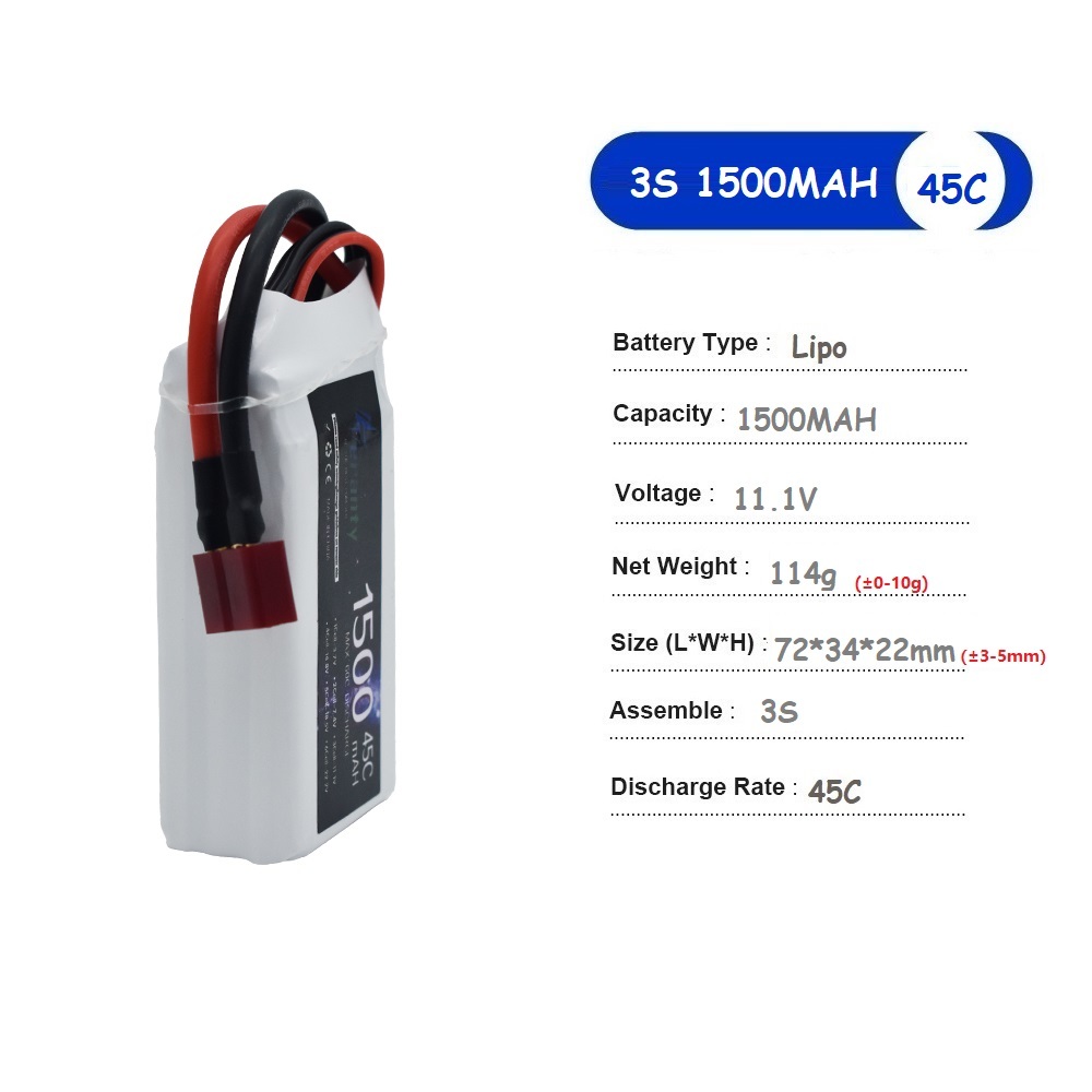 11,1 В LiPo аккумулятор 3S 150 – обзор и цена Drone Battery Li-Ion